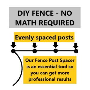 Fence Post Spacing Kit