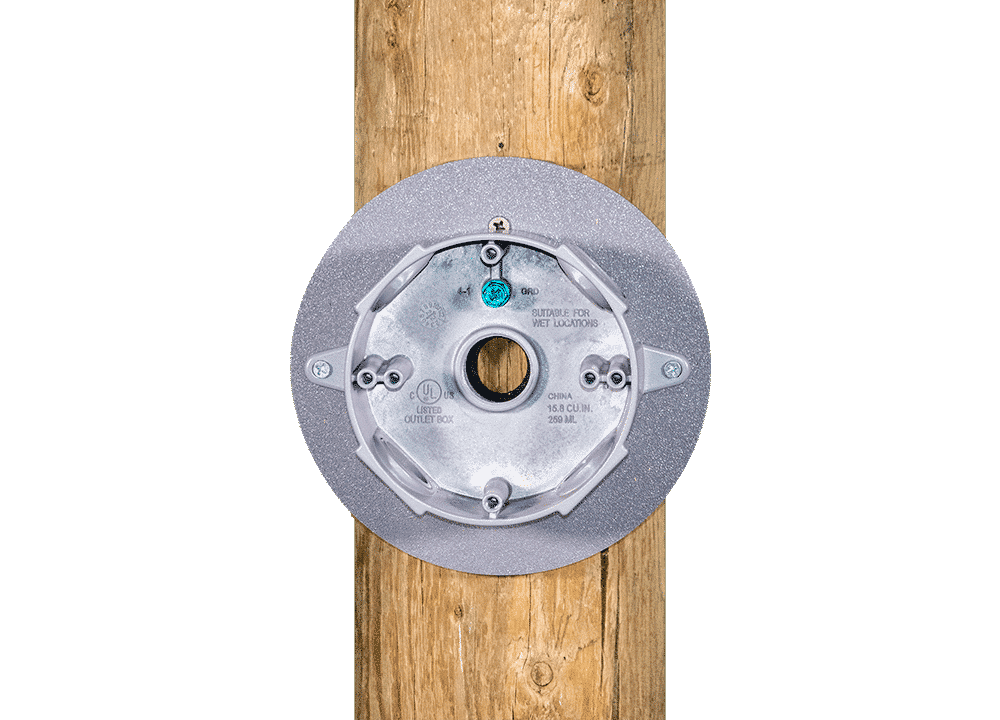 Universal Round Pole Adapter for a Light Box